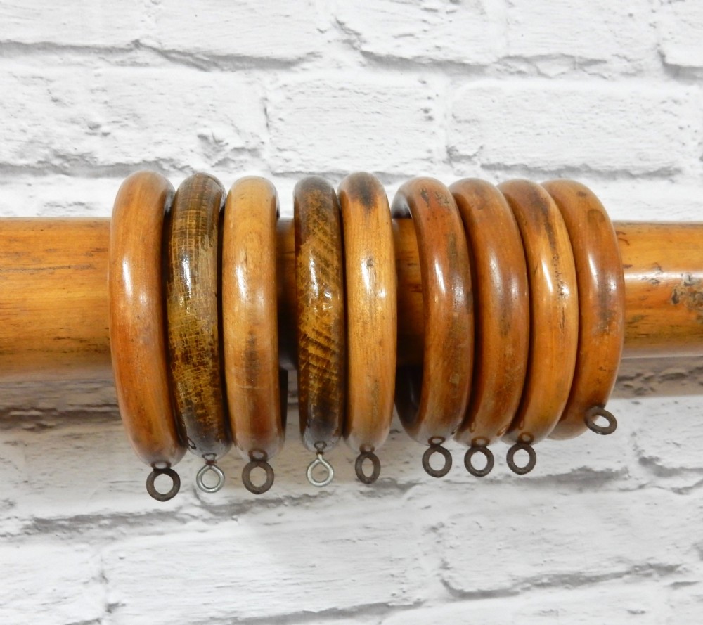 Mahogany Curtain Pole View V