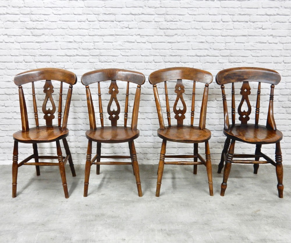 Windsor Kitchen Chairs x4 View III