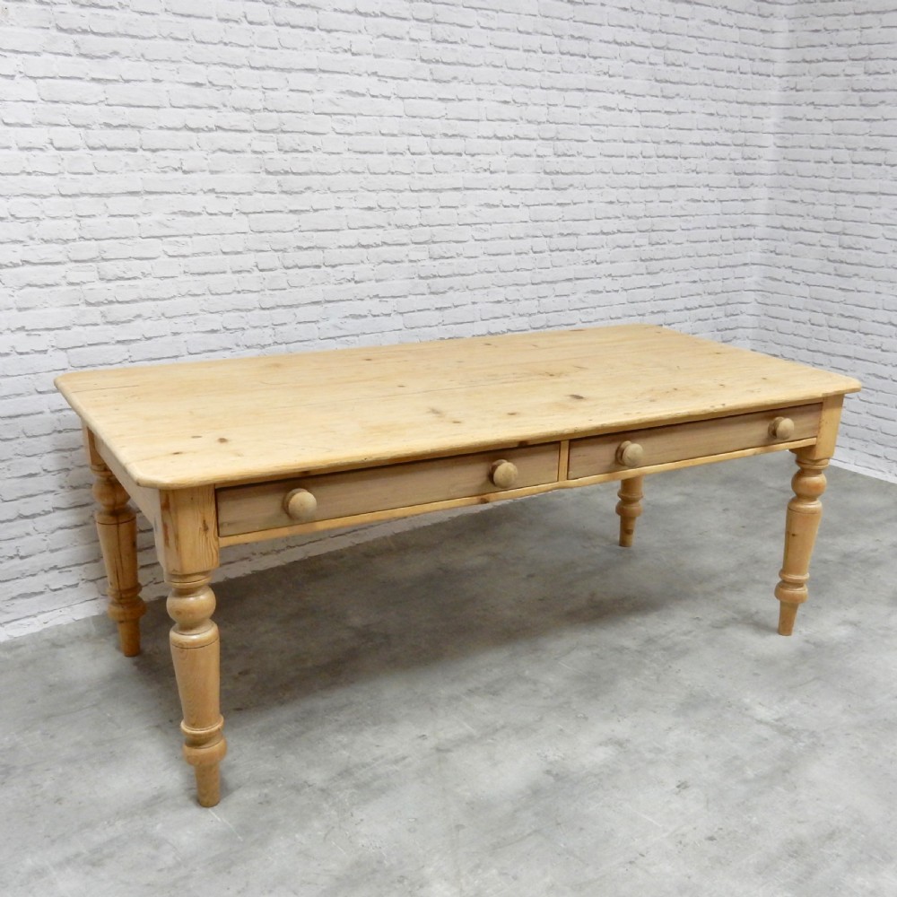Farmhouse Pine Kitchen Table View II
