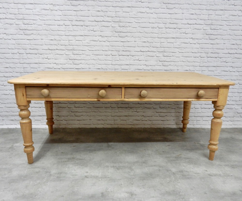 Farmhouse Pine Kitchen Table View III