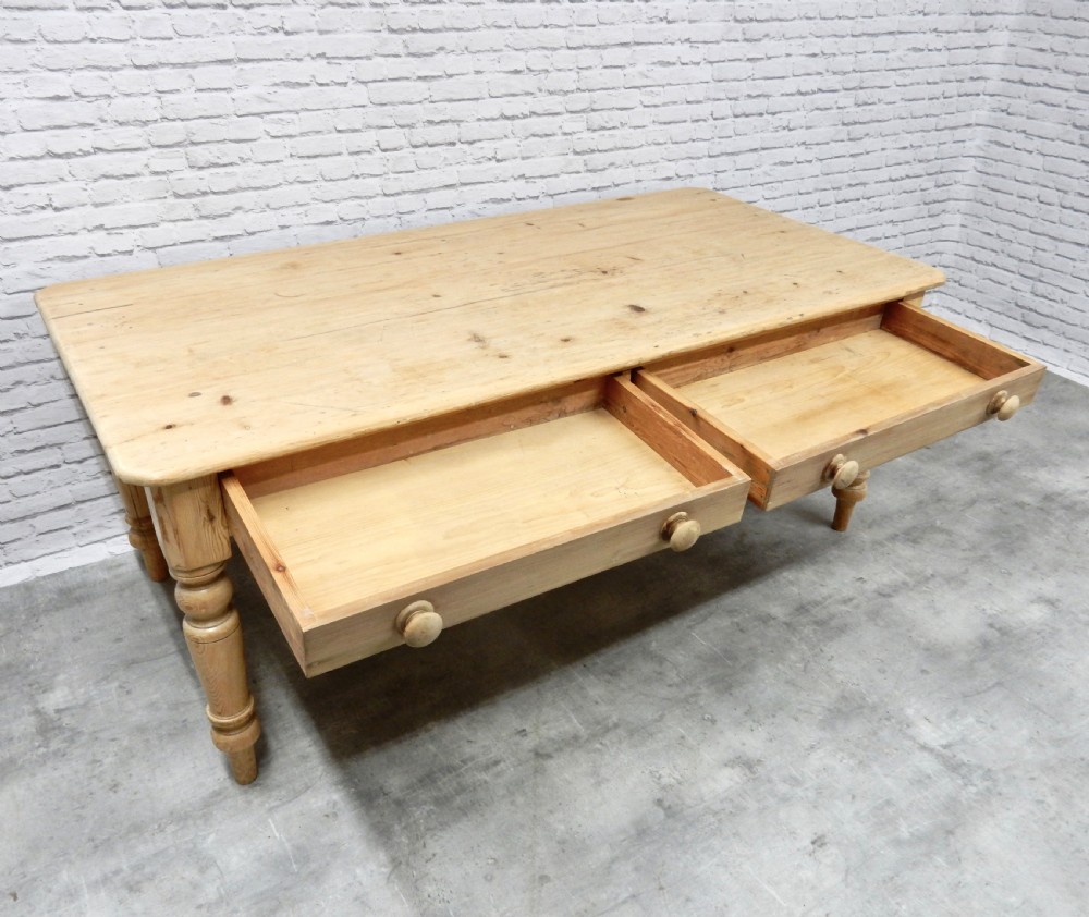 Farmhouse Pine Kitchen Table View VI