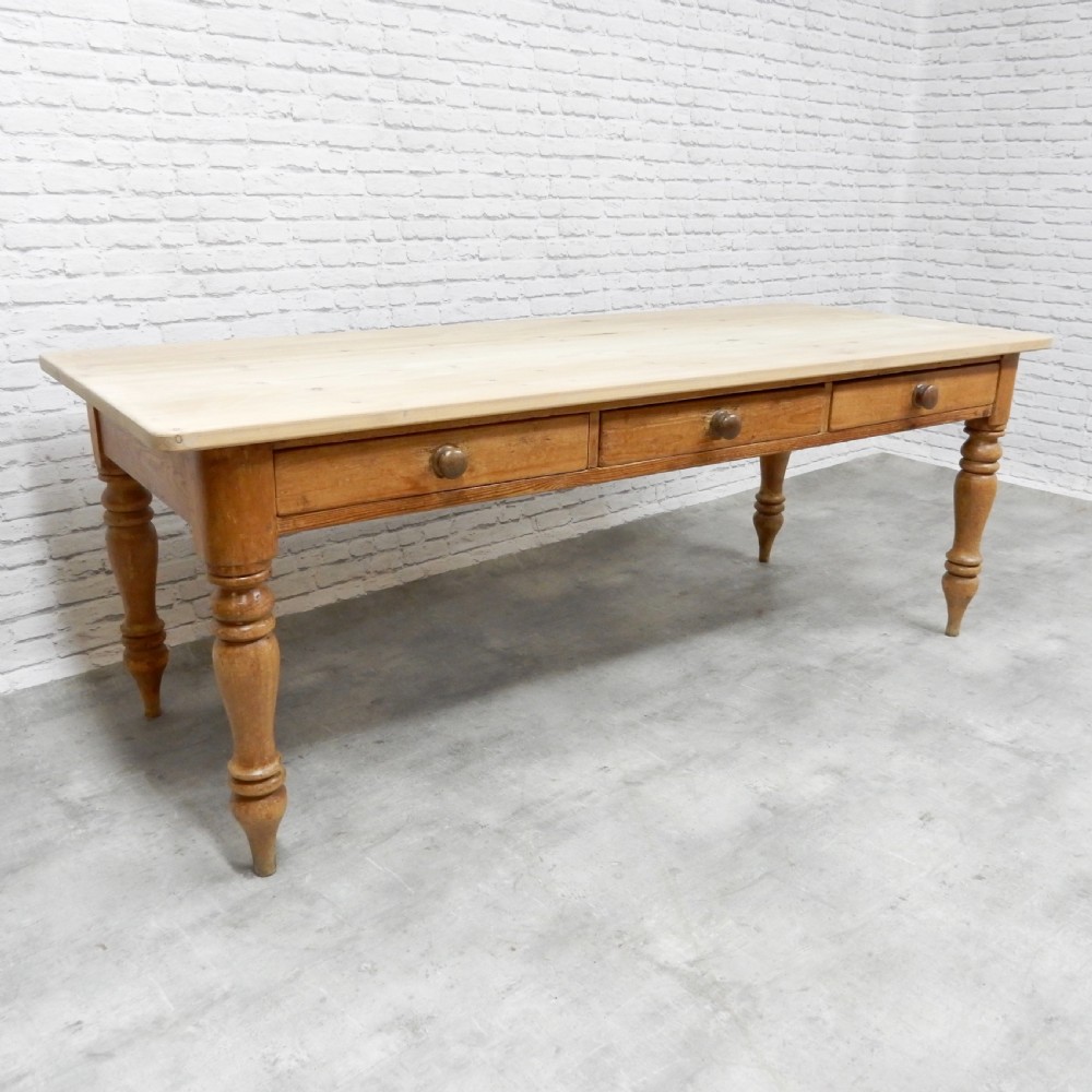 Large Farmhouse Kitchen Table View II