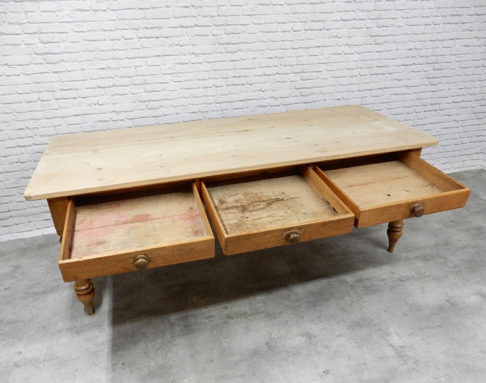 Large Farmhouse Kitchen Table View VI