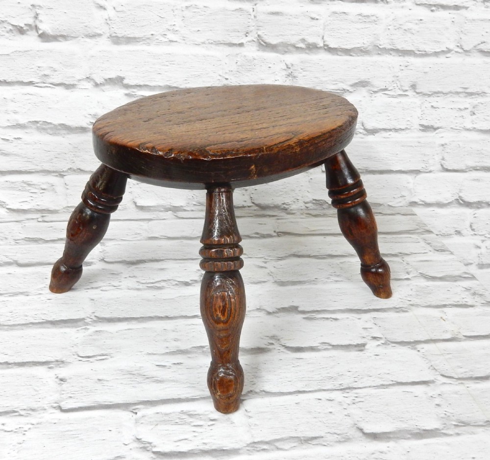 C19th Country Stool View II