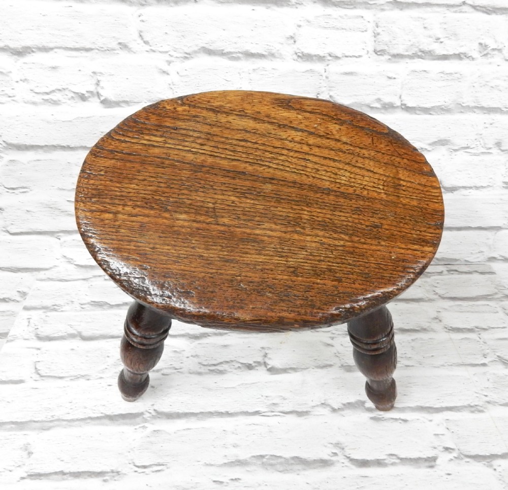 C19th Country Stool View V