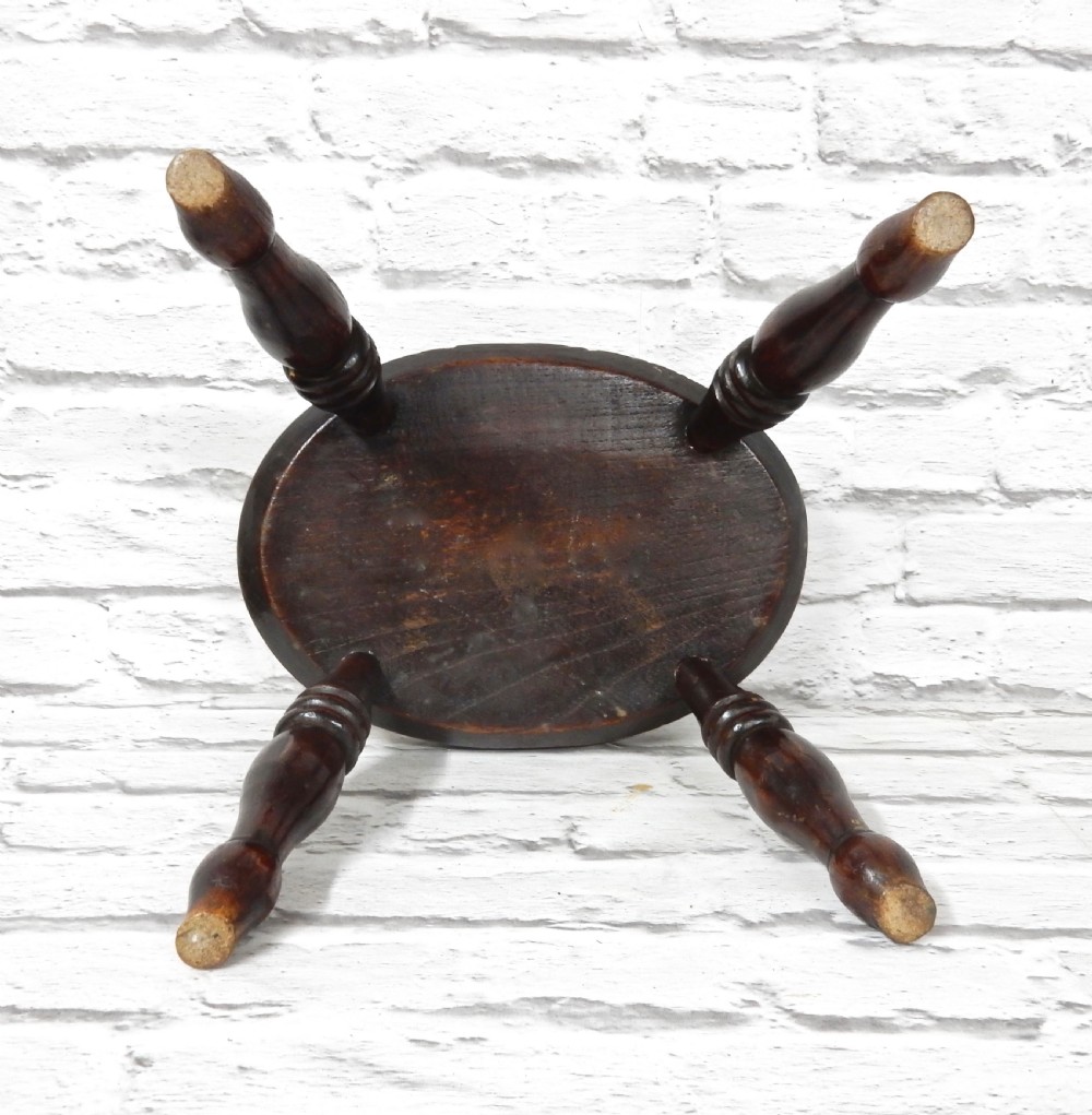 C19th Country Stool View VI