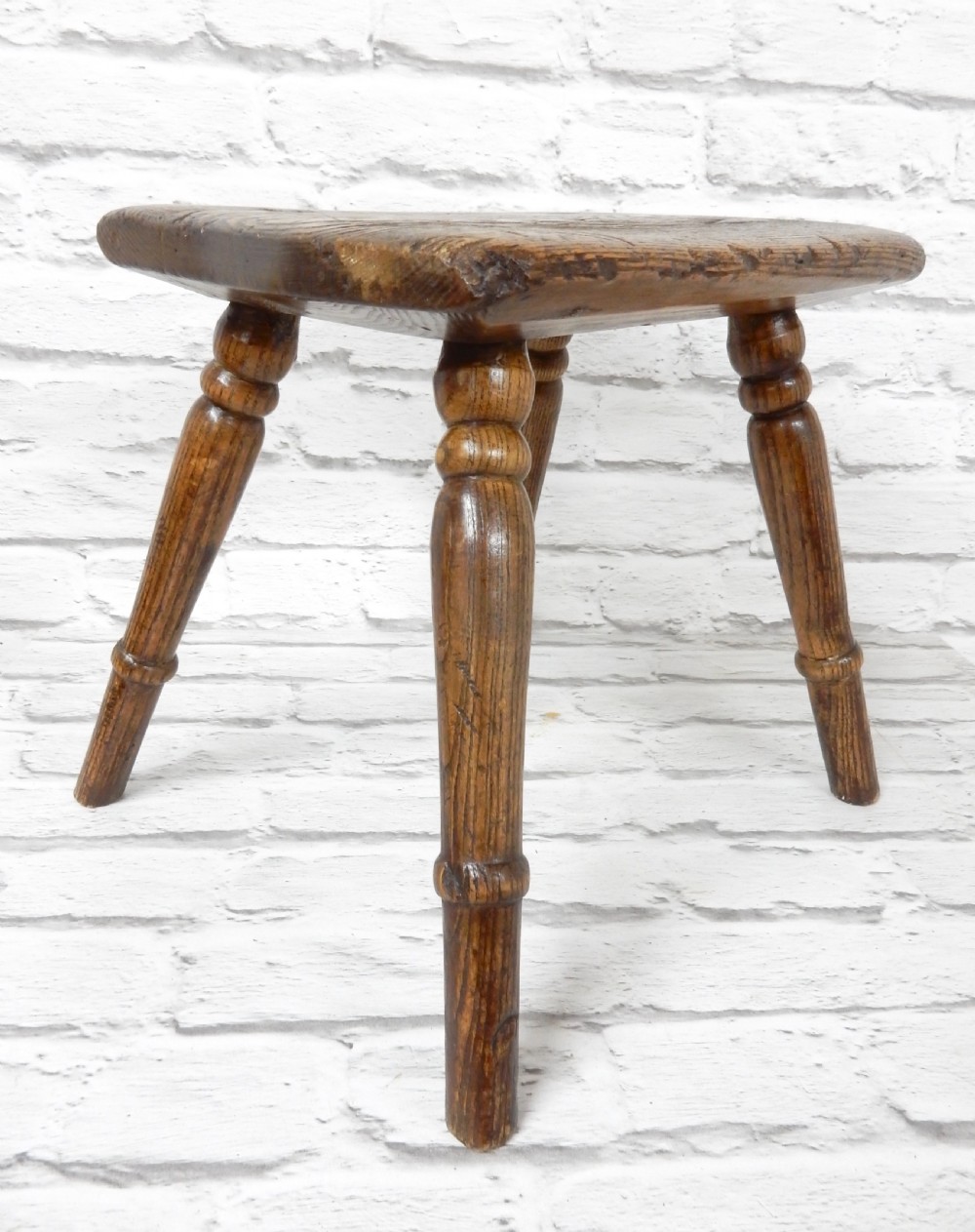 C19th Country Stool View IV