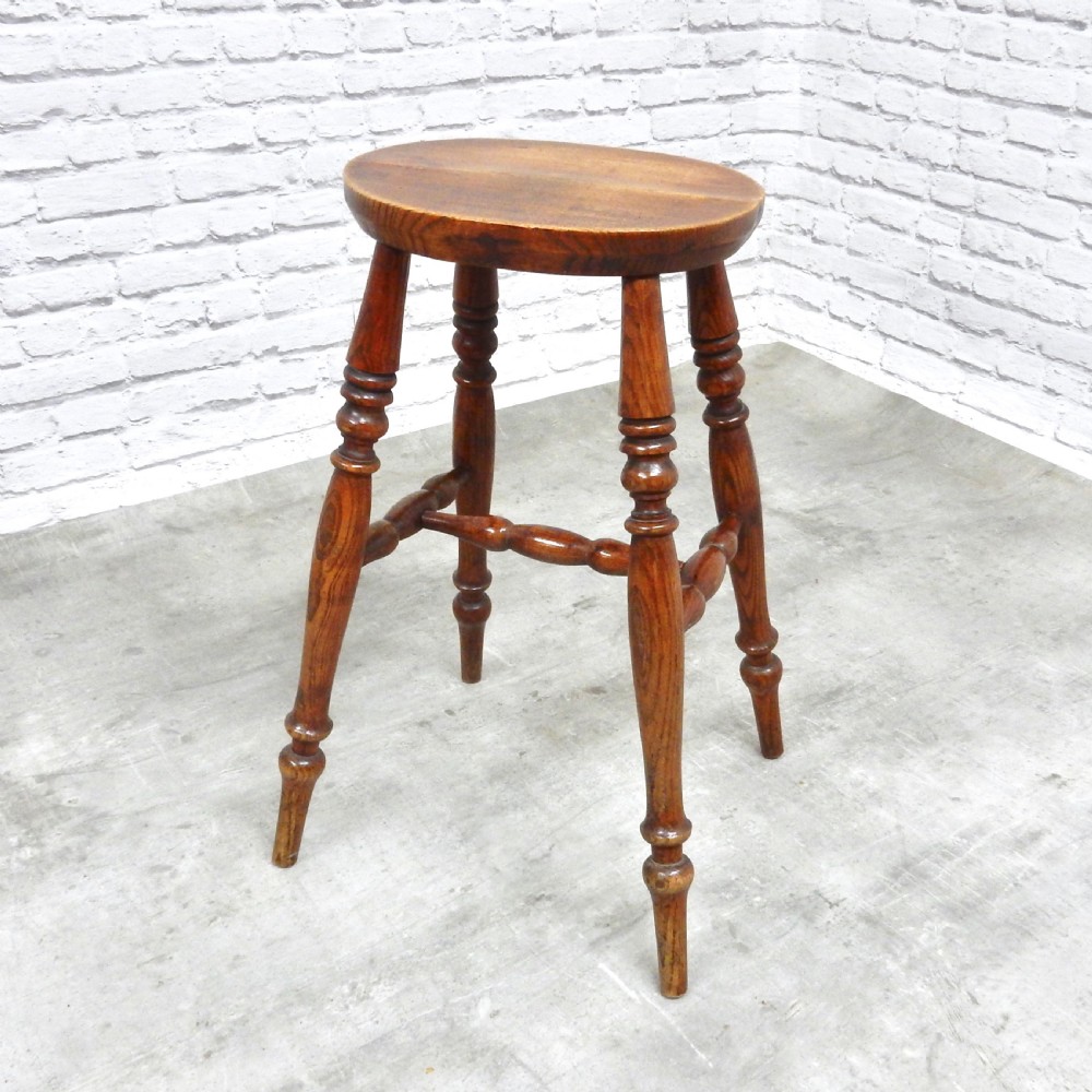 C19th Pub Stool