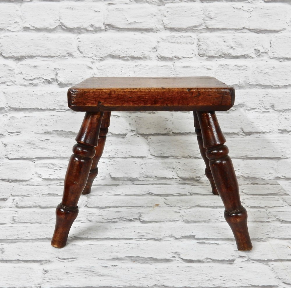 C19th Country Stool View IV