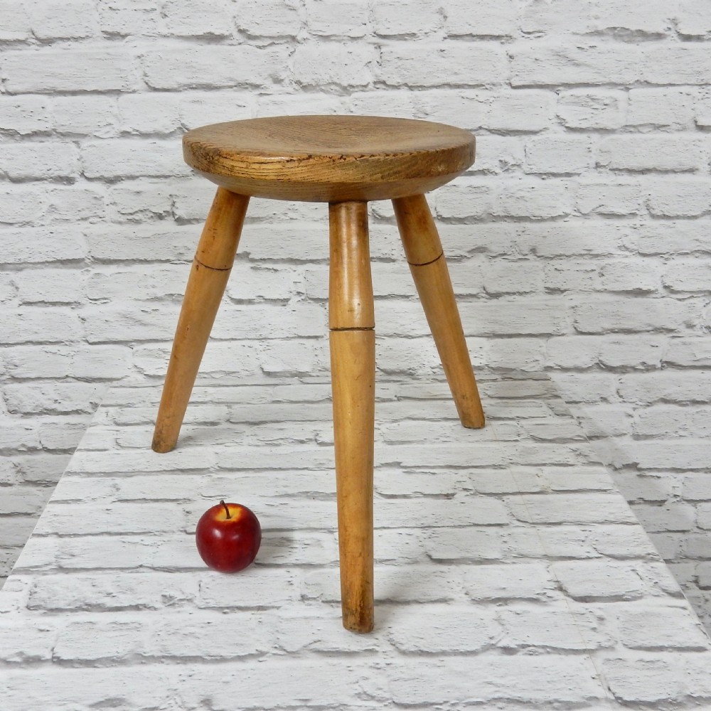 C19th Milking Stool View II