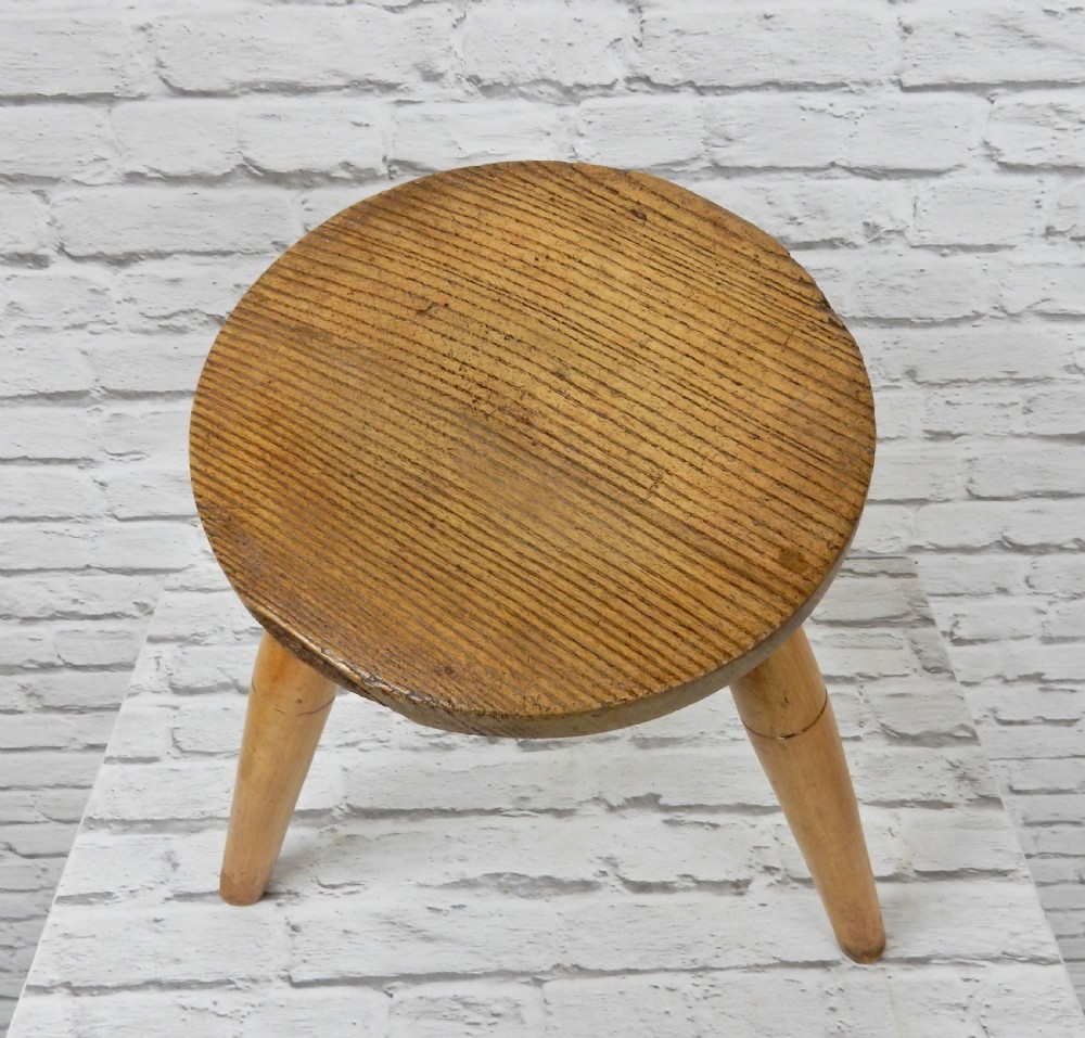 C19th Milking Stool View V