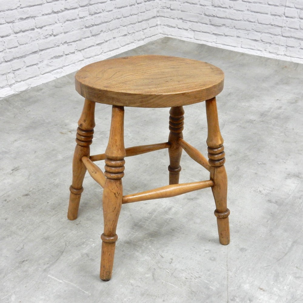 C19th Country Stool