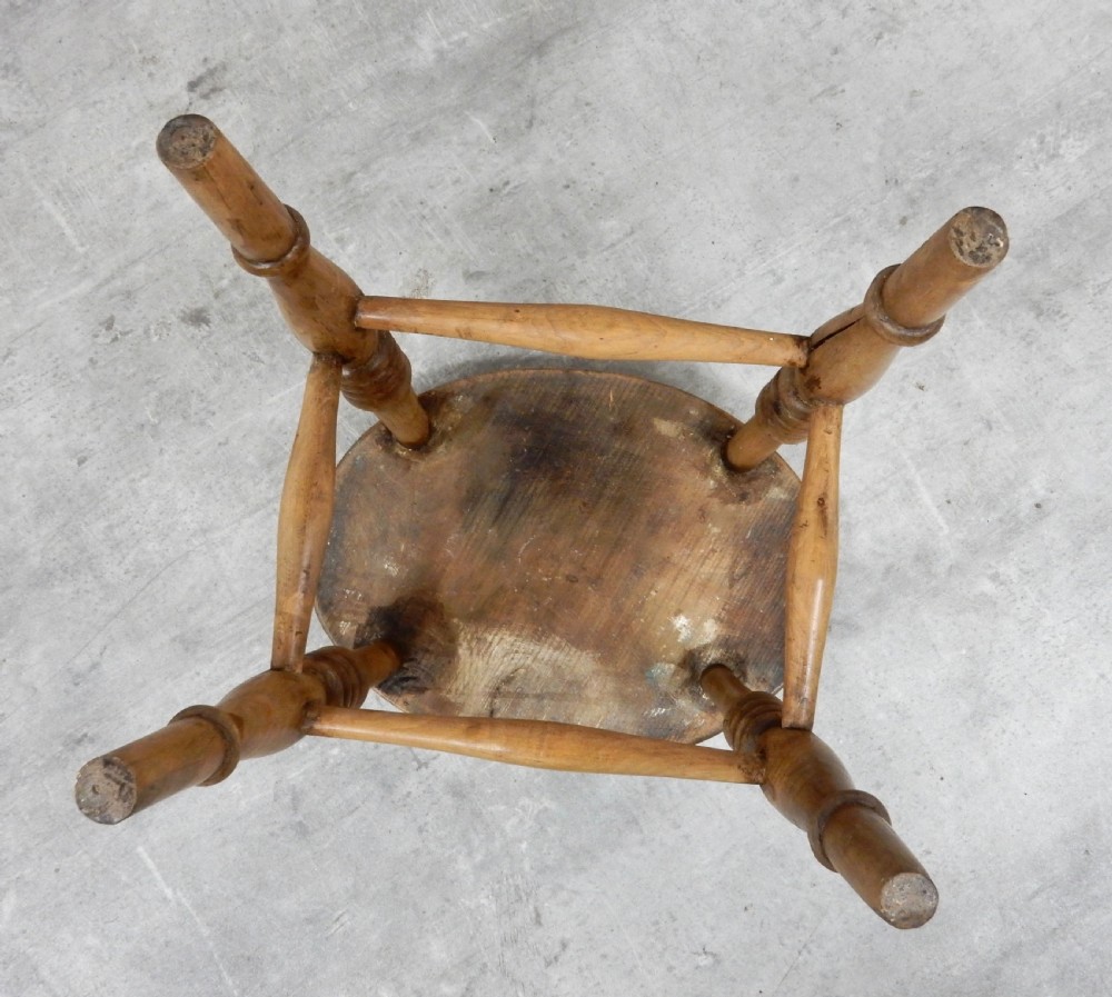 C19th Country Stool View VI