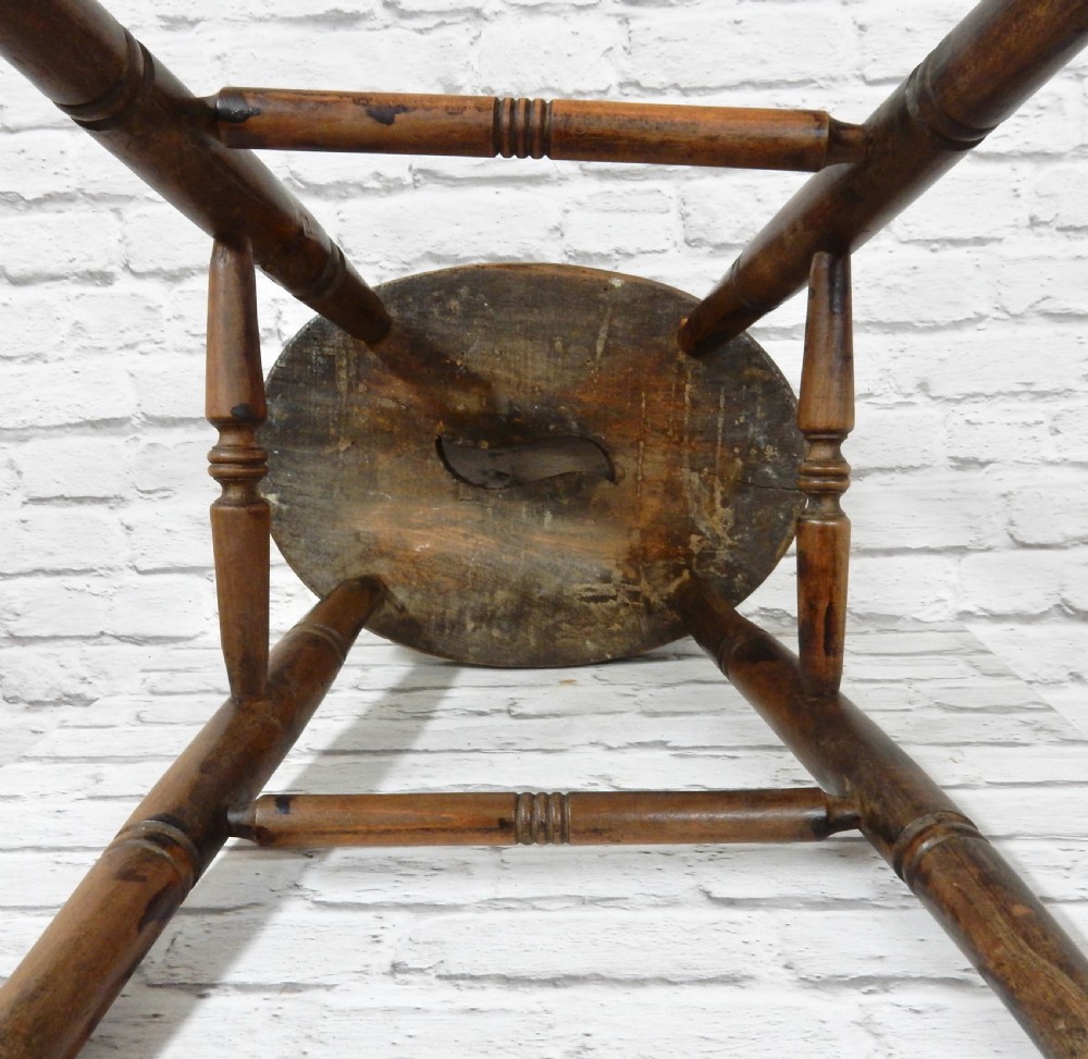 C19th Country Stool View VI