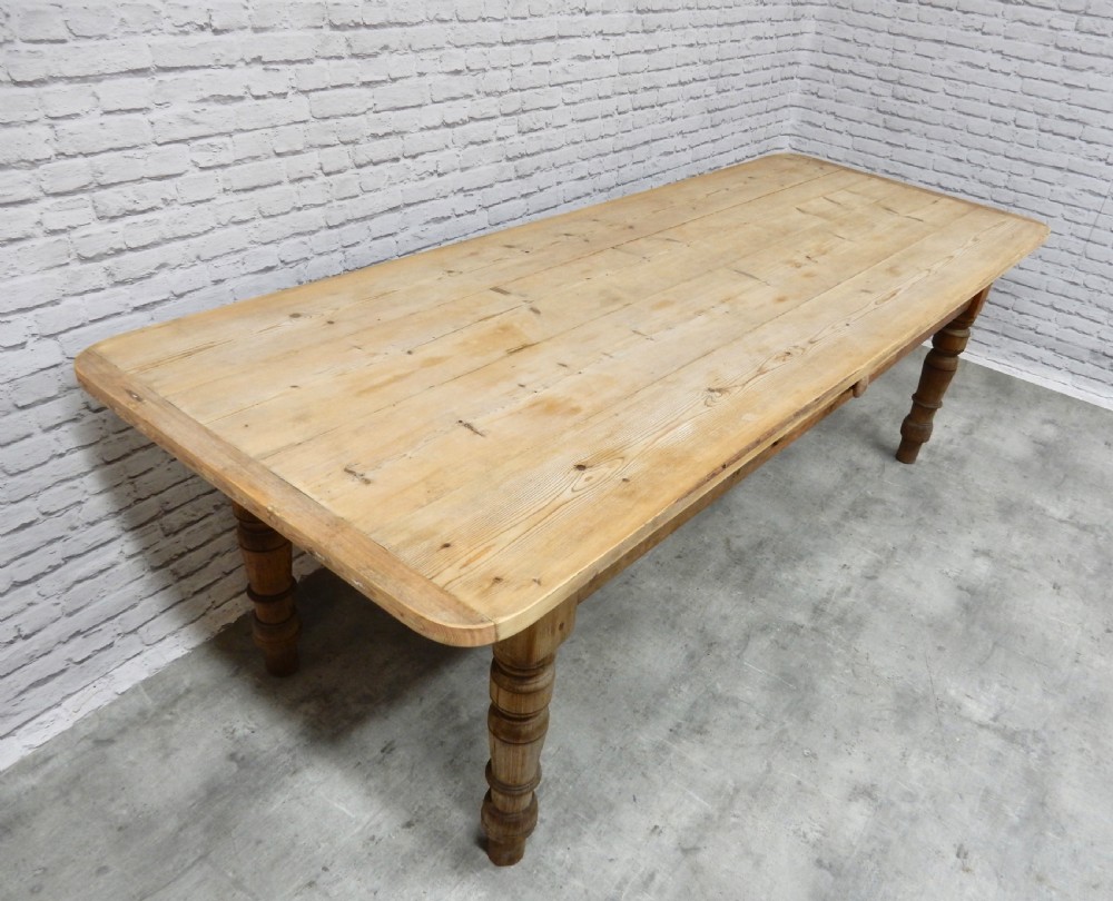 Large Farmhouse Kitchen Table View X