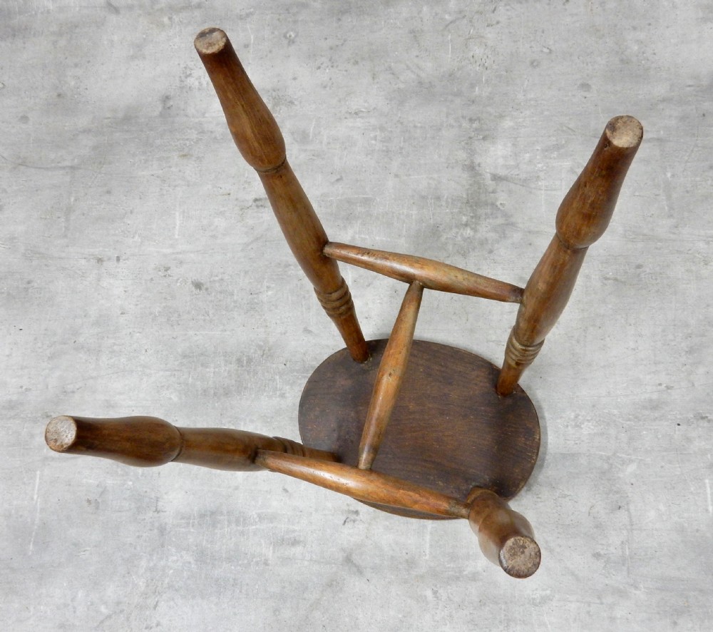 C19th Windsor Bar Stool View VI