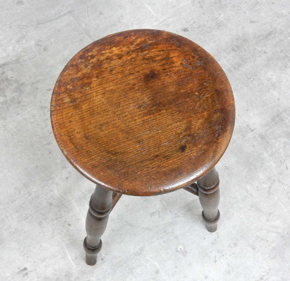 C19th Windsor Pub Stool View IV