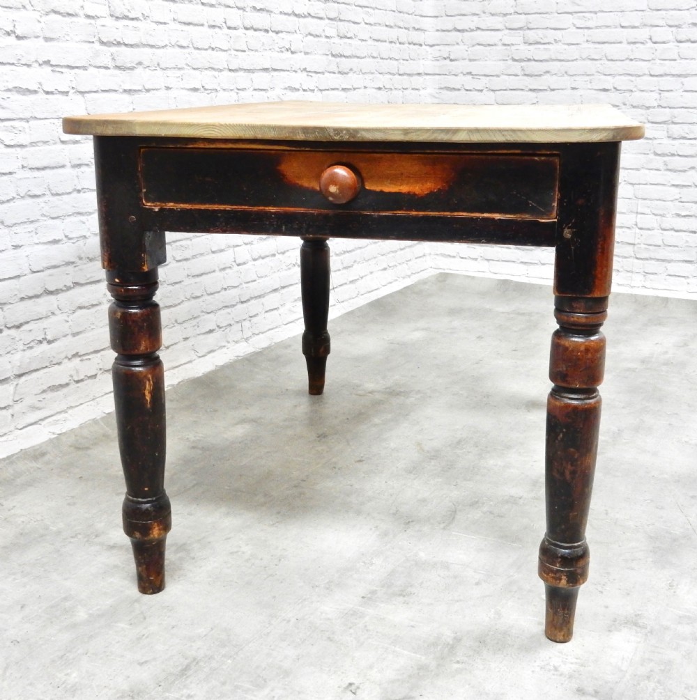 Small Pine Kitchen Table View IV