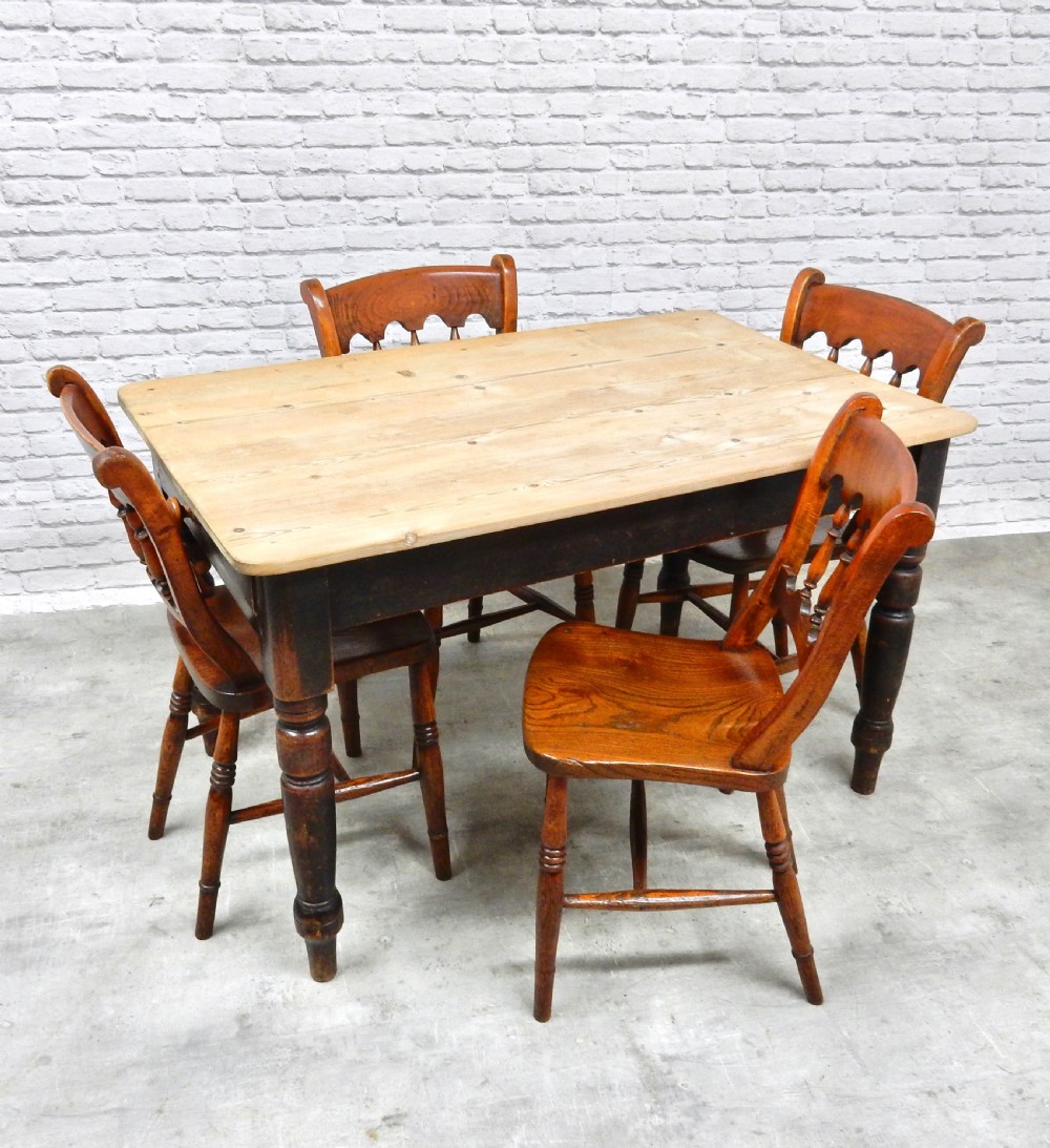 Small Pine Kitchen Table View V