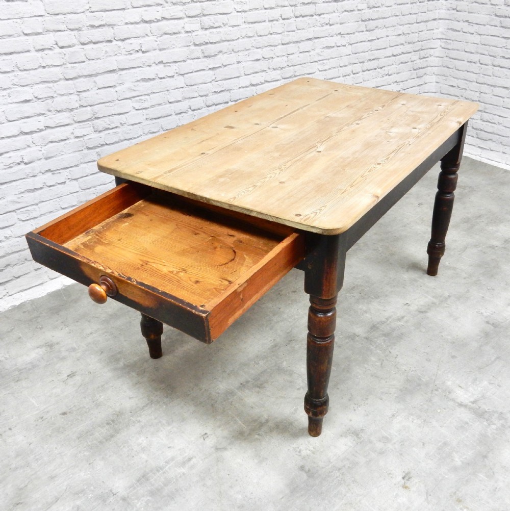 Small Pine Kitchen Table View VI