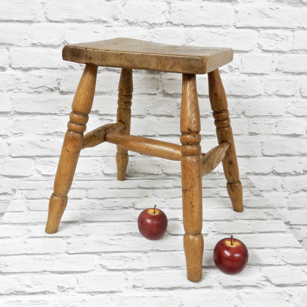 C19th Country Stool View IV