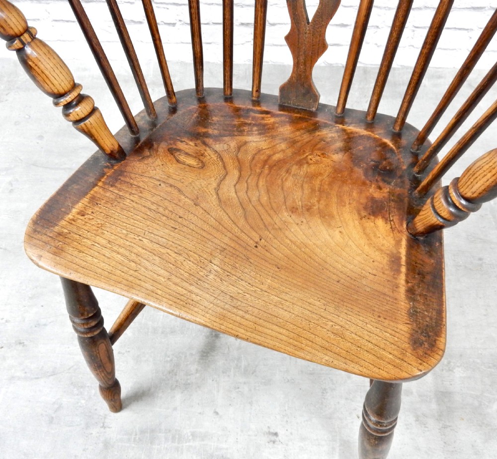 C19th windsor Armchair View V