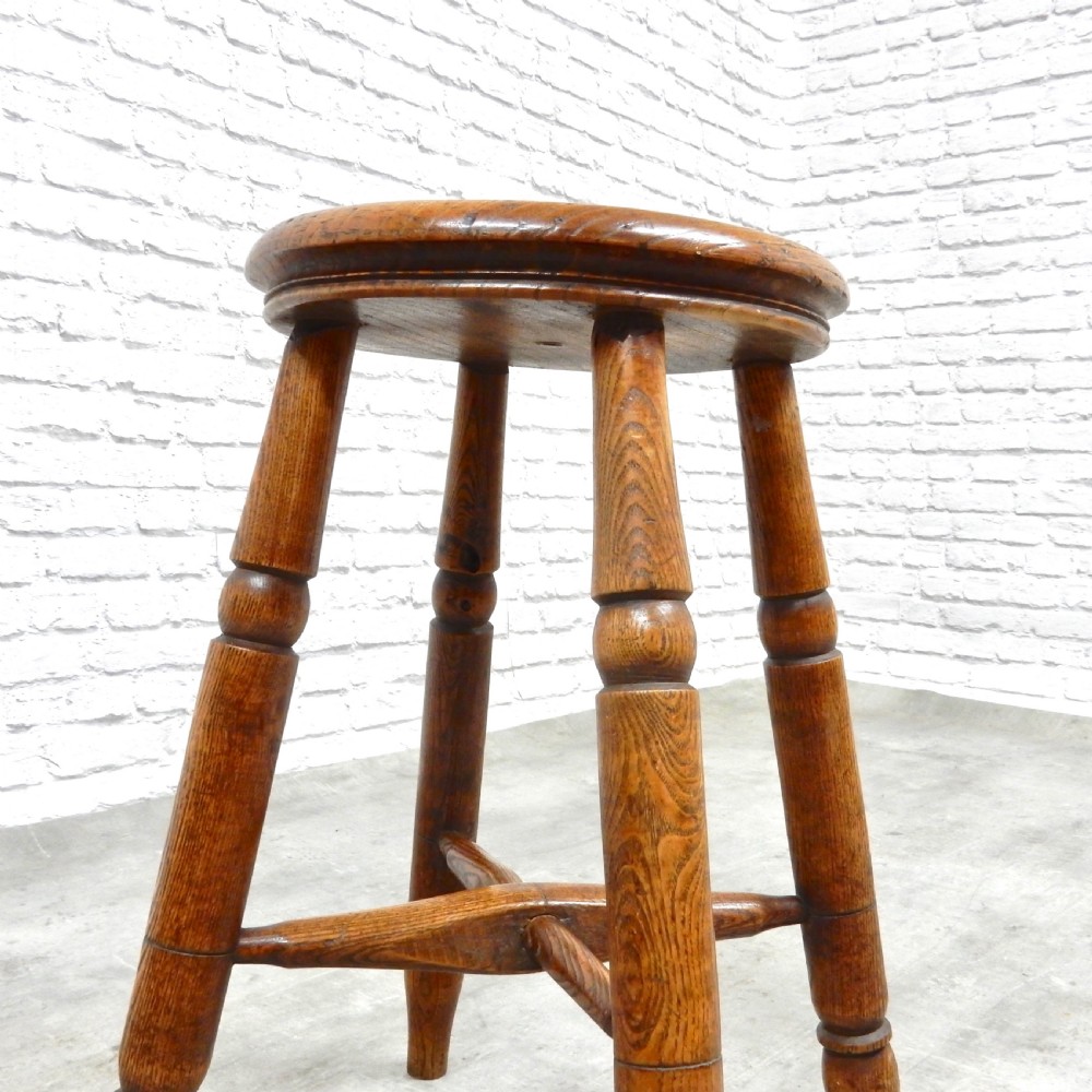 C19th Tavern Stool View II