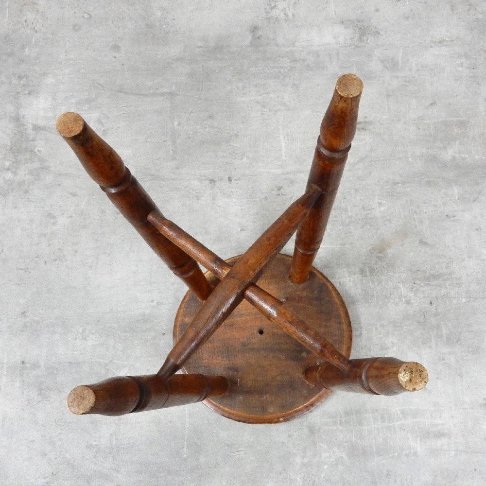 C19th Tavern Stool View VI