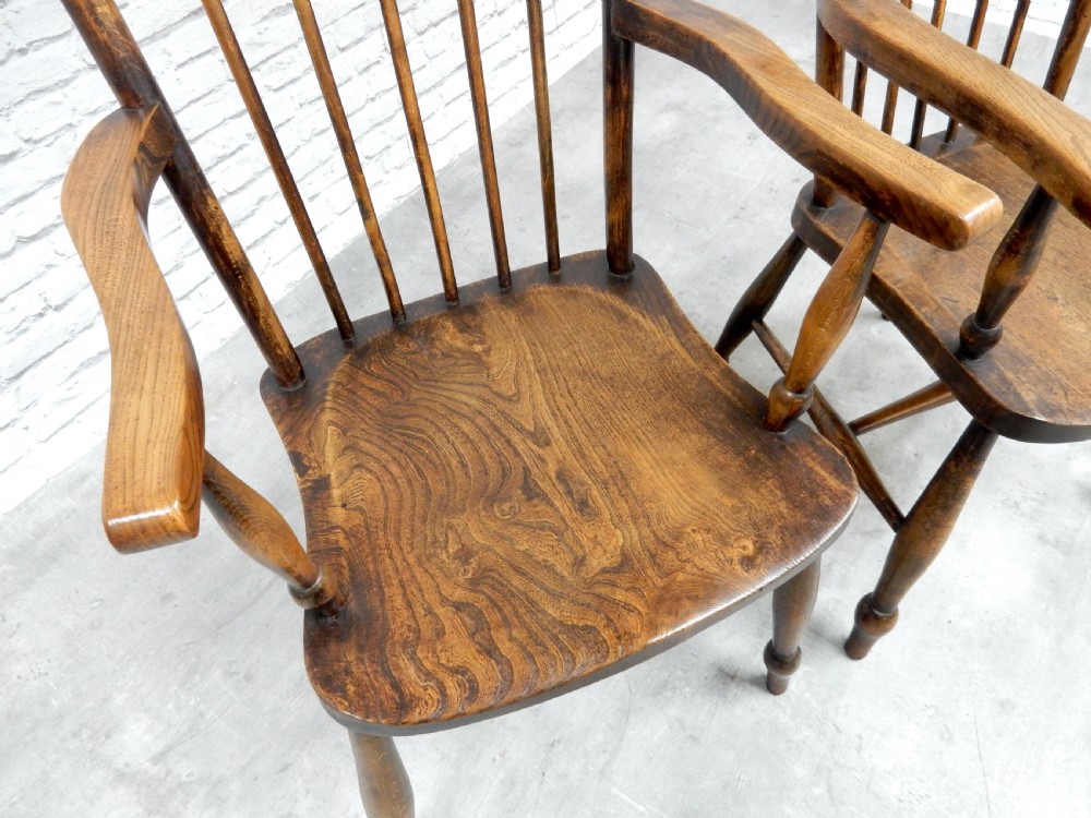 2x Windsor Armchairs View IV