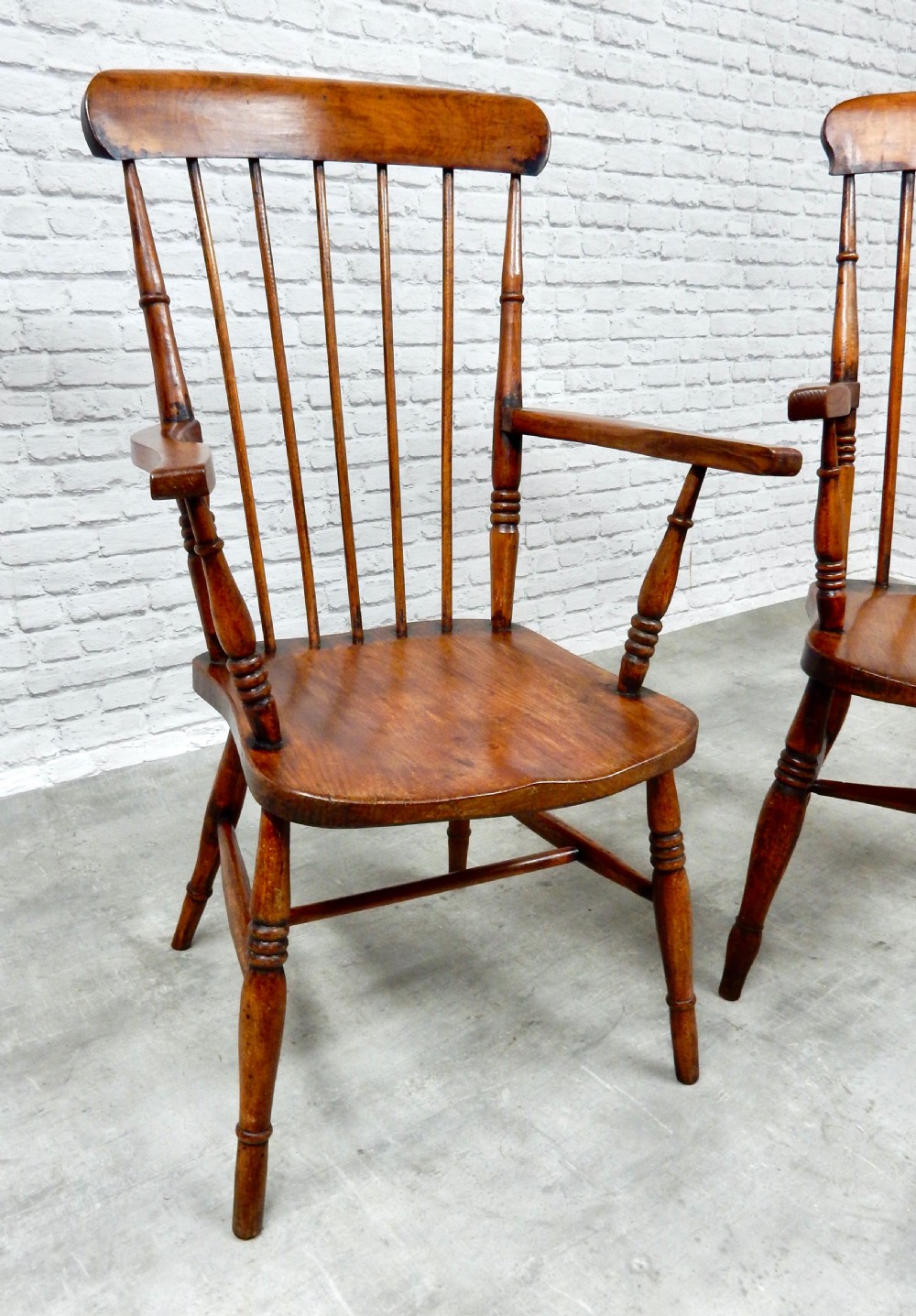 2x Windsor Armchairs View IV