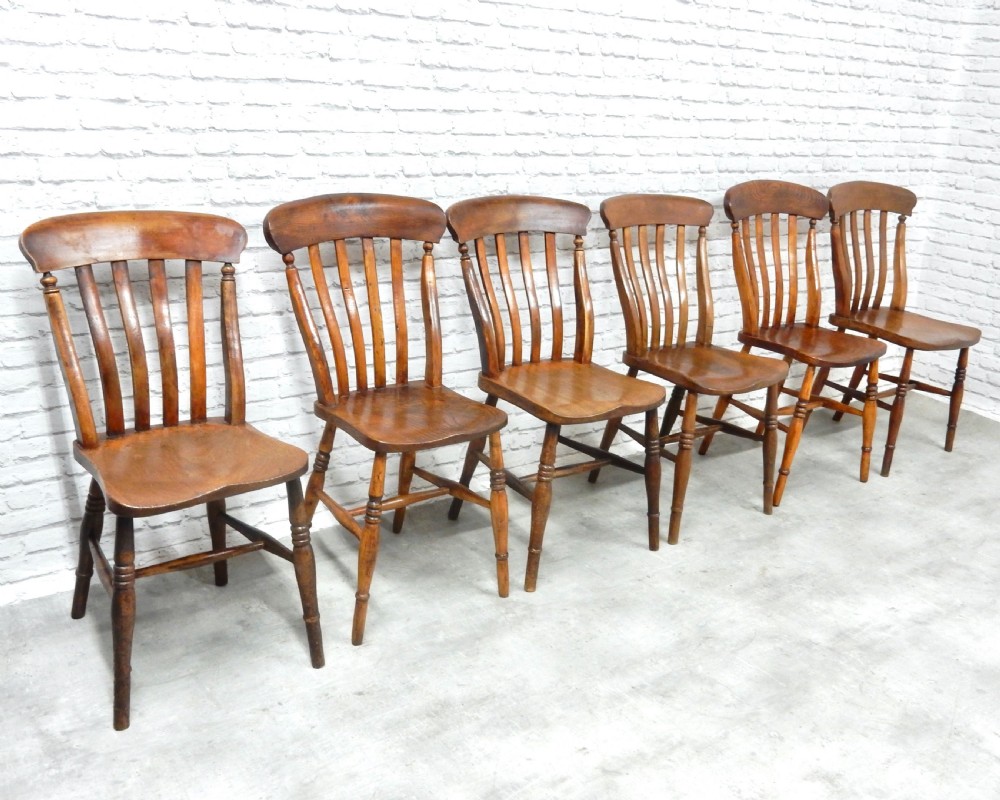 6x Windsor Kitchen Chairs View III