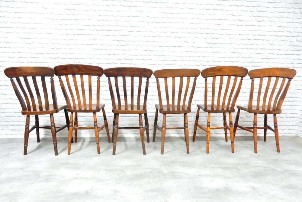 6x Windsor Kitchen Chairs View VIII