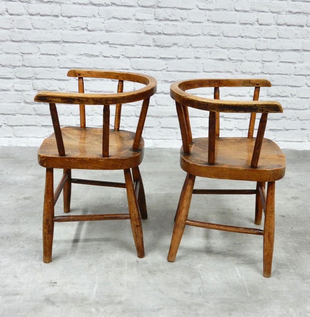 Pair of Child's Chairs View V