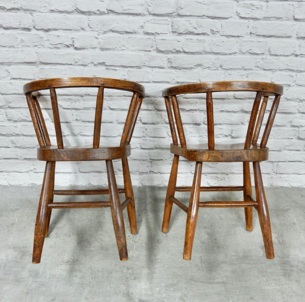 Pair of Child's Chairs View VI