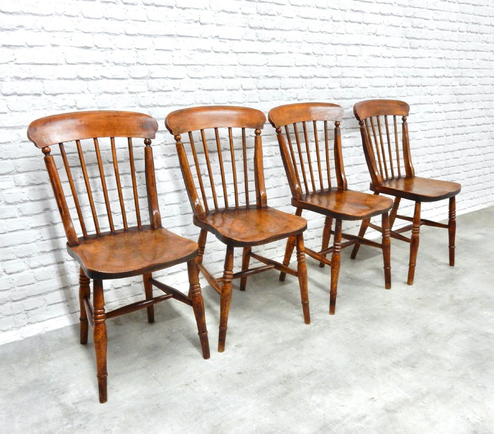 Set of Windsor Kitchen Chairs View III