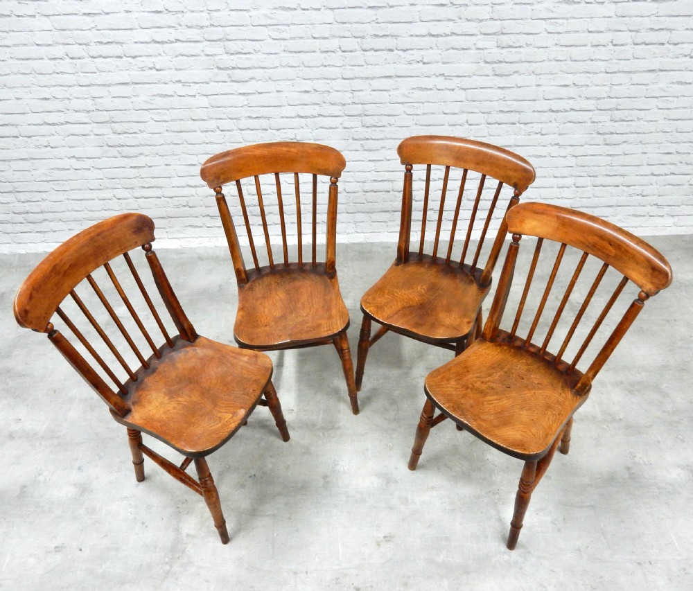 Set of Windsor Kitchen Chairs View V