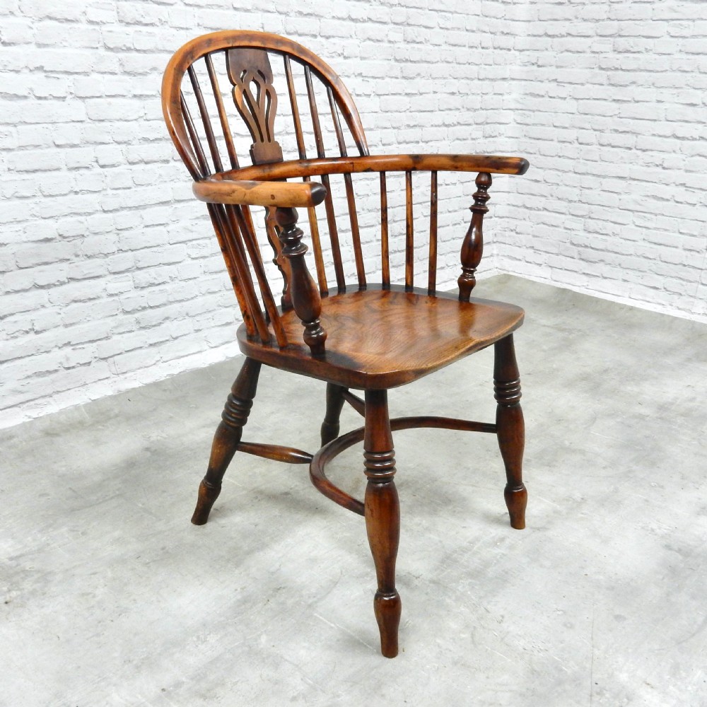 Yew Wood Windsor Armchair View IV