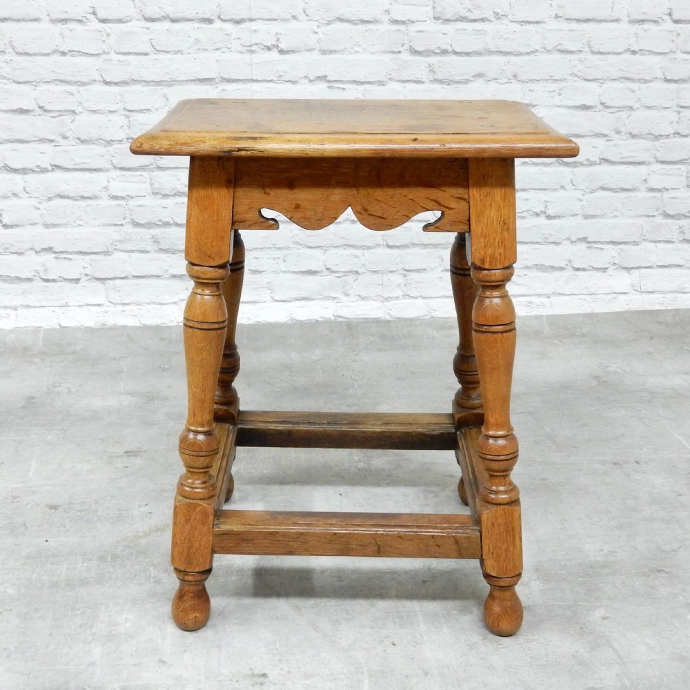 Oak Joint Stool View III