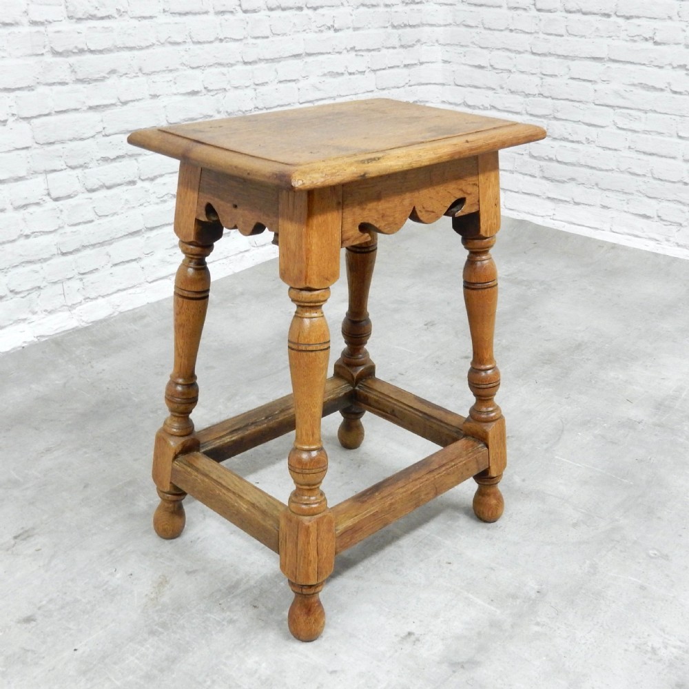 Oak Joint Stool View IV
