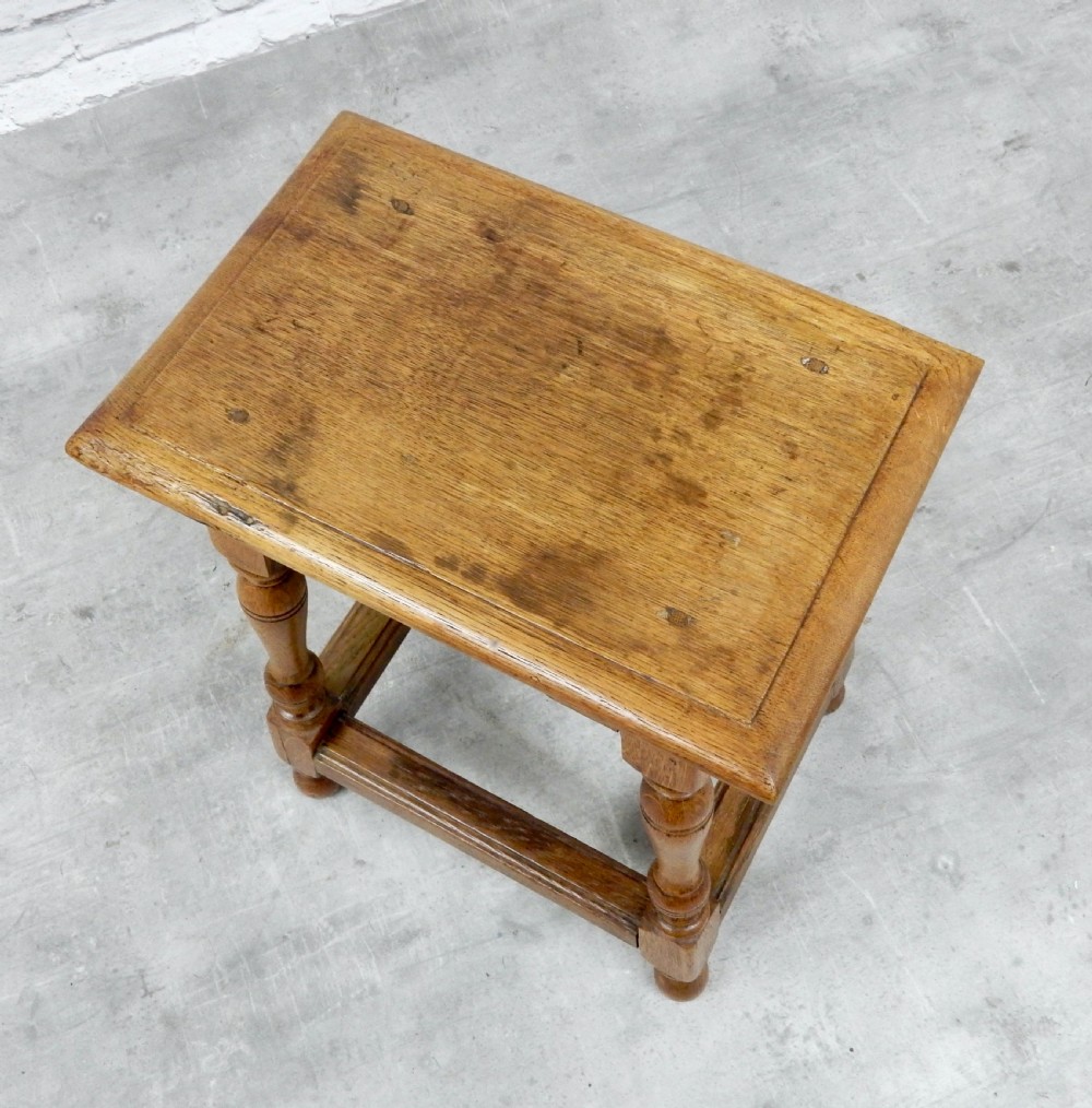 Oak Joint Stool View V