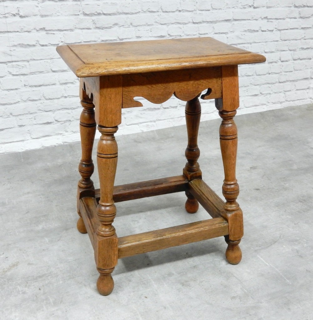 Oak Joint Stool View VI