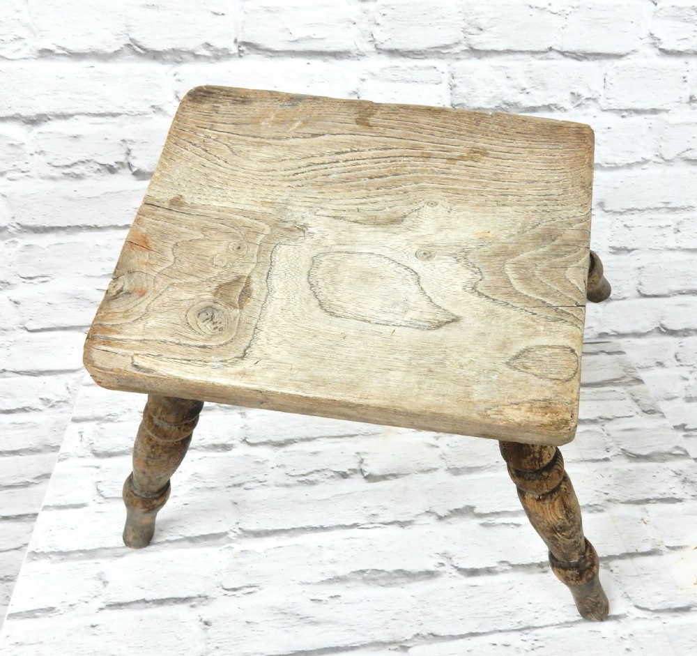 C19th Country Stool View IV