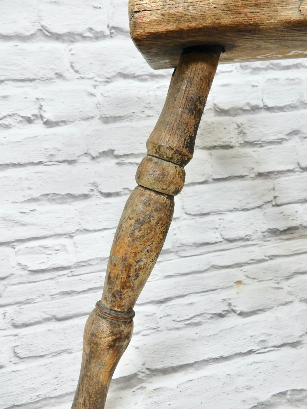 C19th Country Stool View VI