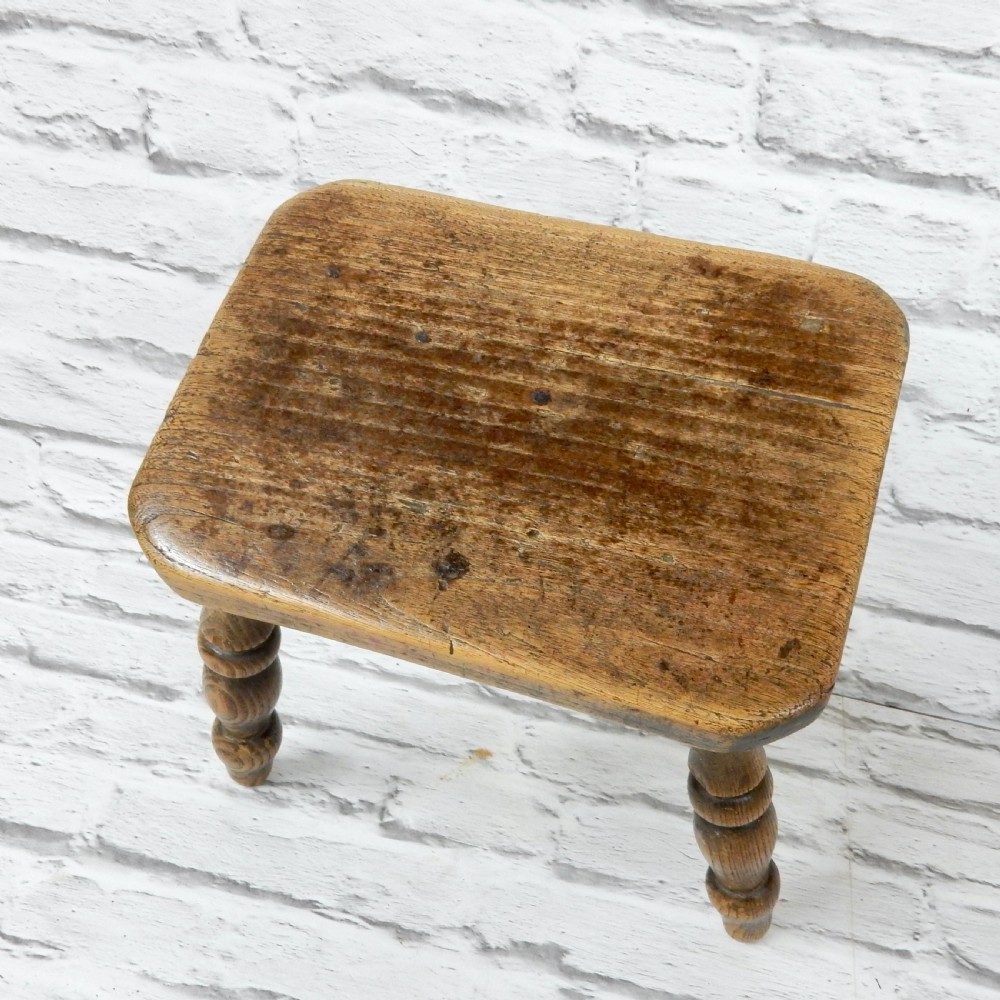 Antique Country Stool View V