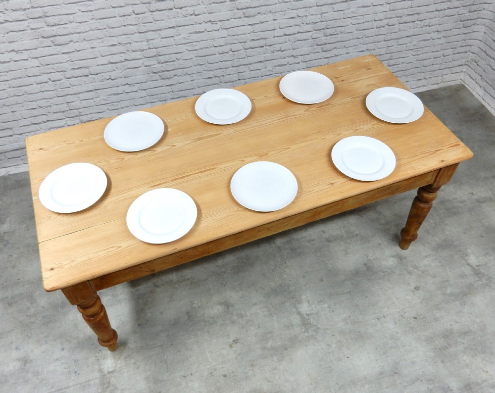 Pine Farmhouse Kitchen Table View V