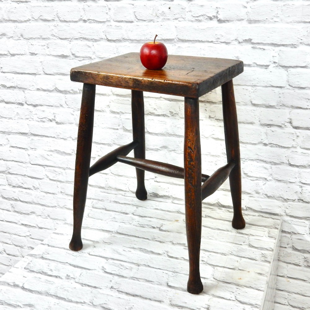 C19th Country Stool View II