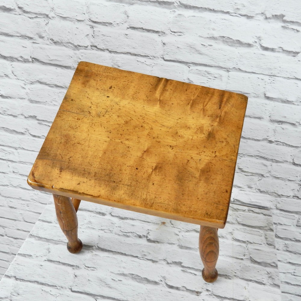 C19th Country Stool View IV