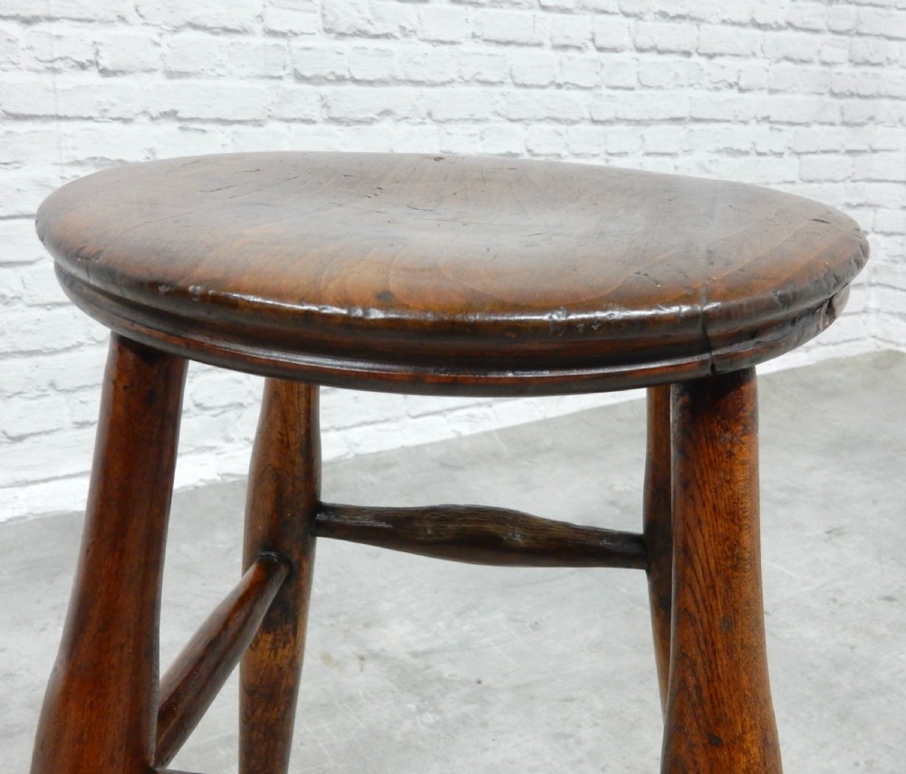C19th Pub Stool View IV