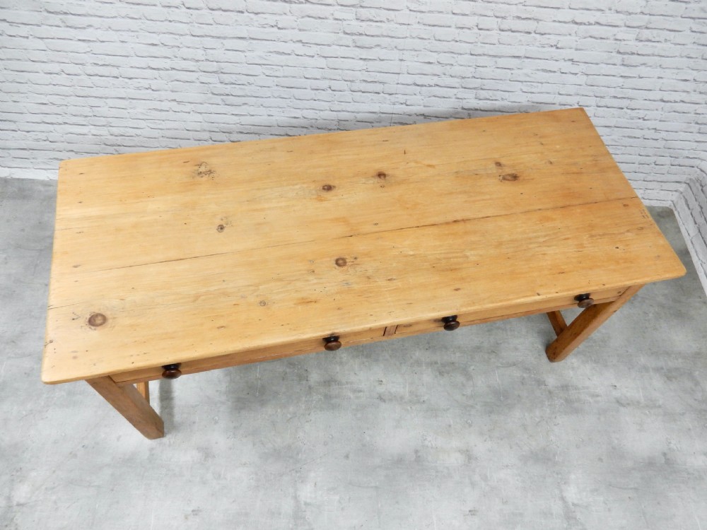Pine Refectory Table View VI