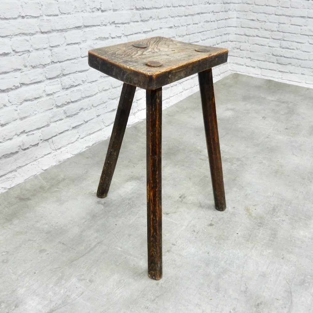 Tall Primitive Stool